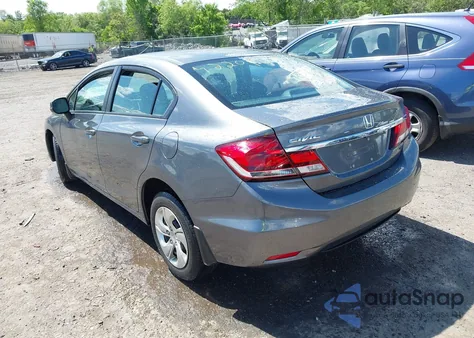 2013 Honda Civic Lx из США, поврежденный, VIN 19XFB2F55DE092870